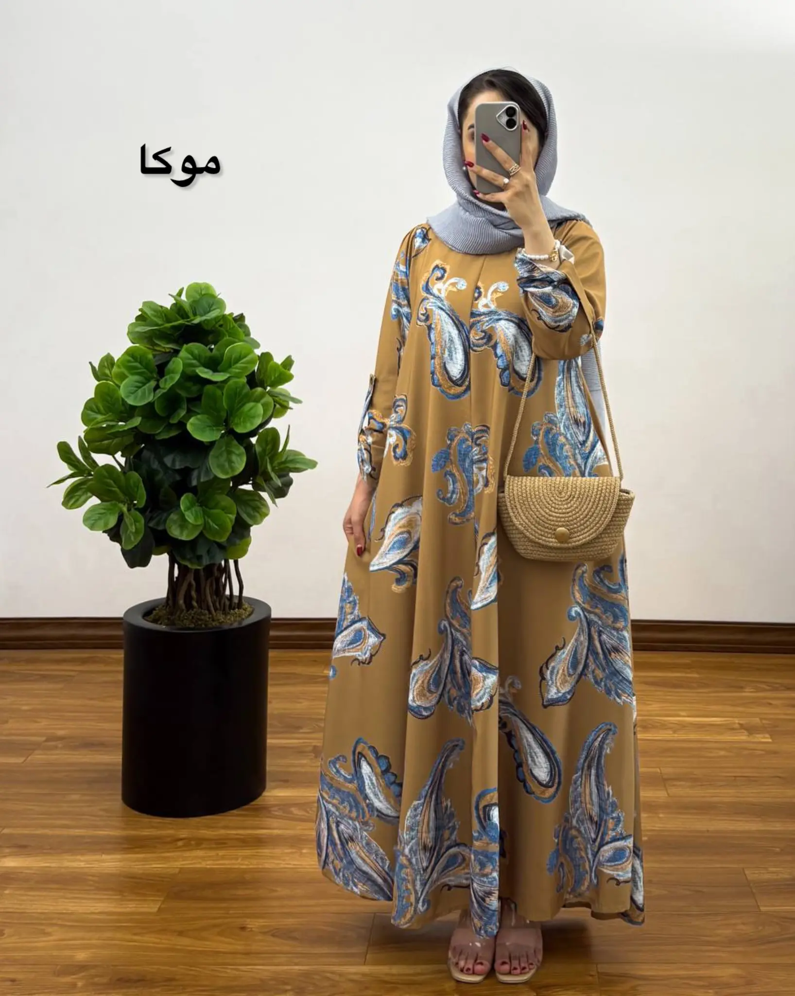 پیراهن زنانه ایتالیایی سوپرکلوش ترمه