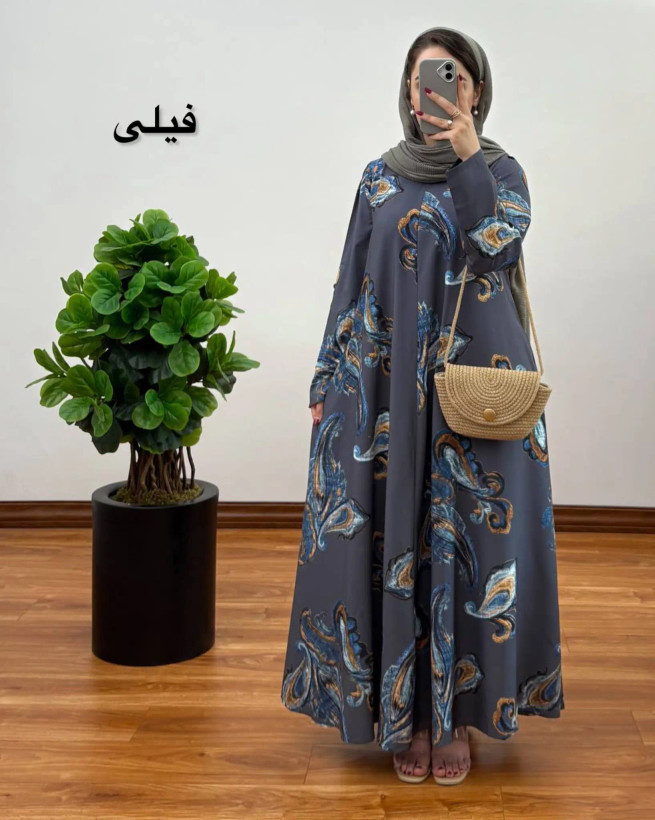 پیراهن زنانه ایتالیایی سوپرکلوش ترمه