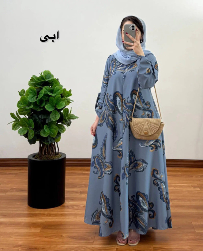پیراهن زنانه ایتالیایی سوپرکلوش ترمه